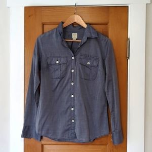 J Crew Women's Chambray Shirt
